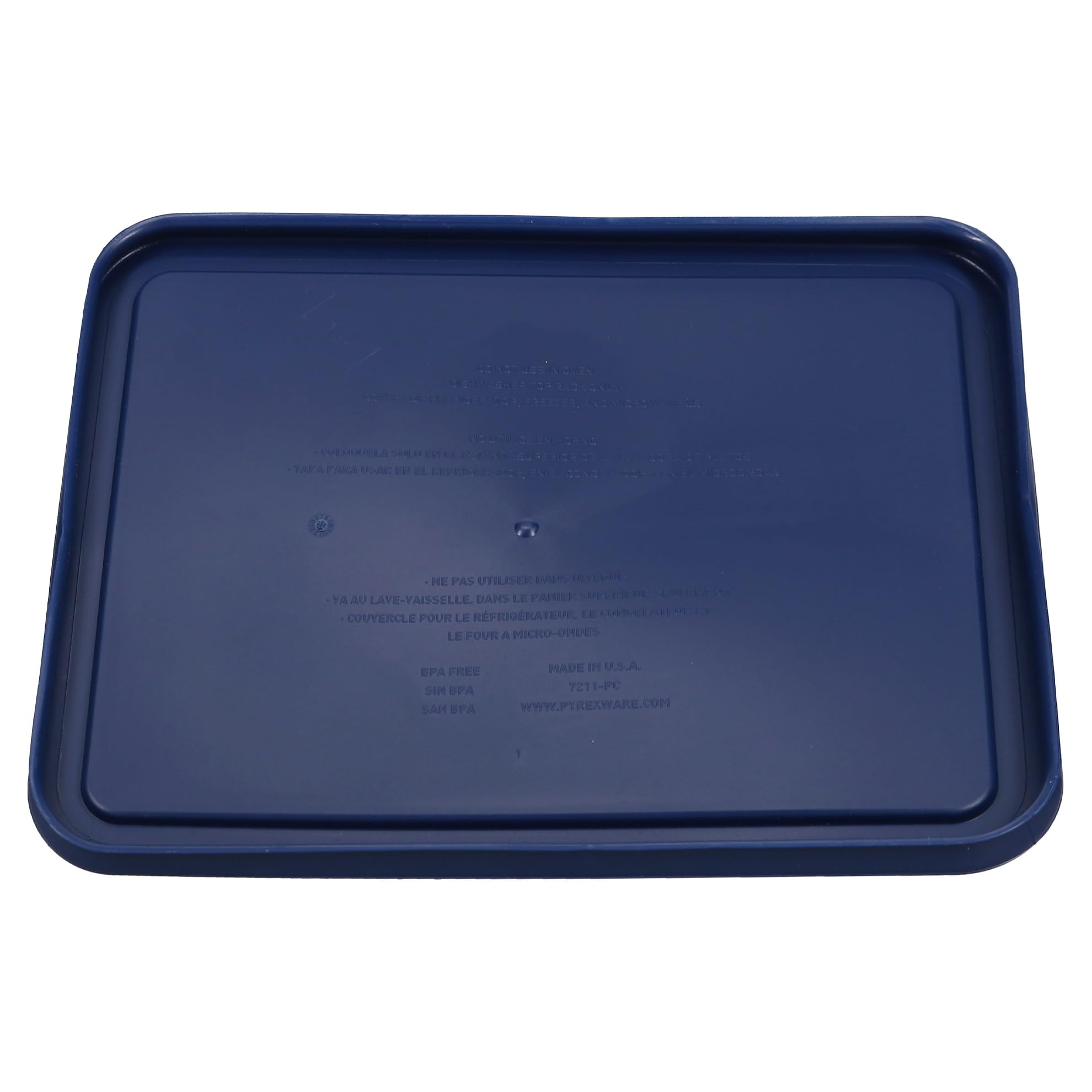 Amazon.com: Pyrex 7211-PC 6-Cup Blue Food Storage Replacement Lid